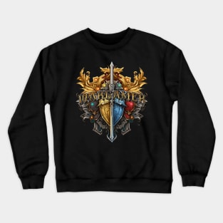 Wargamer Emblem Miniature Tabletop Wargaming Gaming D20 Crewneck Sweatshirt